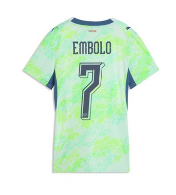 Schweiz Breel Embolo #7 Bortatröja Dam VM 2026 Kortärmad